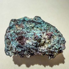 Connellite on Cuprite mineral