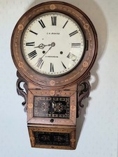 Drop dial american wall clock - drop,