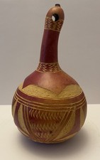 Calabash Gourd, Hand Carved