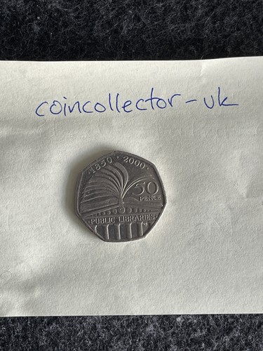 Public libraries 50p - libraries,