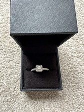 Tolkowsky 18ct White Gold 0.75 Carat Diamond Engagement Ring and Wedding Ring