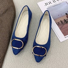 Womens Flat Shoes Ladies Slip
