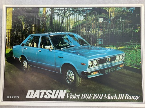 Datsun violet market car - violet,