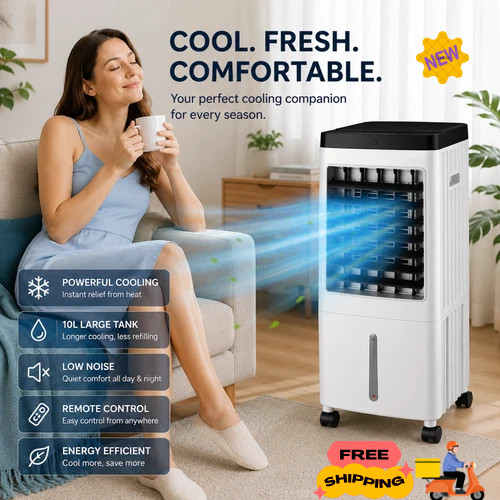 10l portable air cooler fan - 10l,