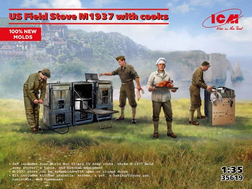 Icm 35619 field stove - icm,