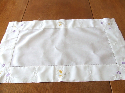 Vintage white linen machine - vintage,