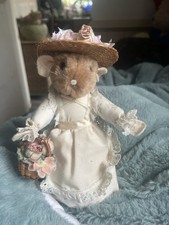 Vintage Soft Mouse Figurine
