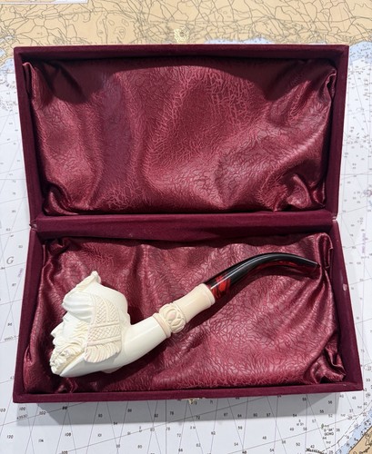 New block meerschaum cavalier - new,