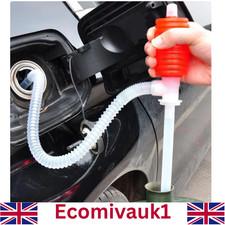 Manual Hand Syphon Siphon Pump - Liquid Transfer Water, Petrol & Diesel Fuel