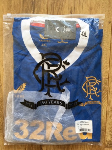 Glasgow rangers home shirt - glasgow,