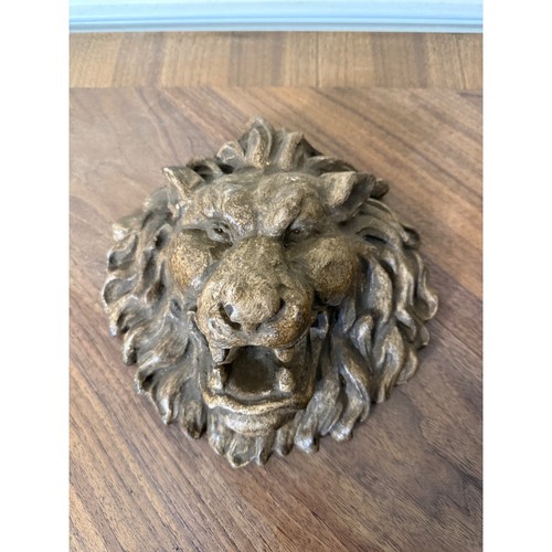 Vintage lion head wall - wall, decor
