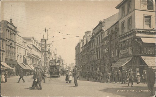 Queen street cardiff wales - queen,