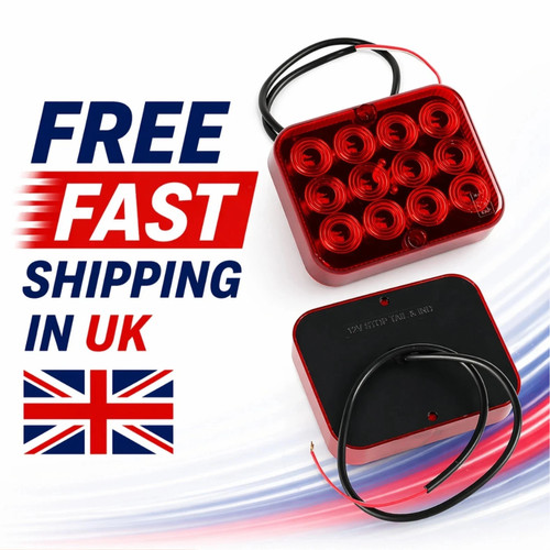 Led rear trailer fog light - rear,