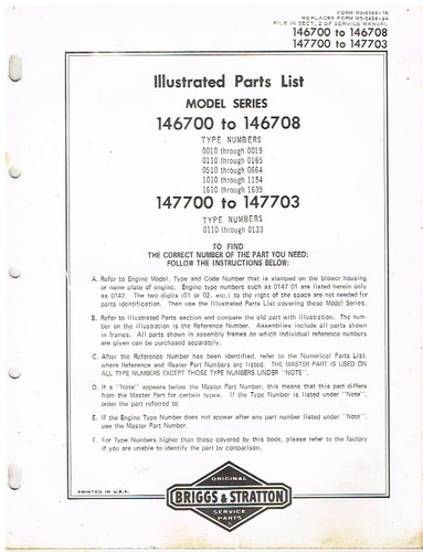Briggs stratton - briggs, &