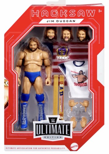 Wwe hacksaw jim duggan mattel - hacksaw,