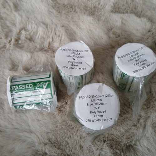 Pat test labels 4th - labels, edition