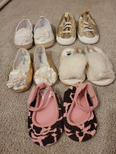 Lot pairs baby girl - baby, shoes