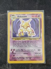 Pokémon TCG Alakazam Base Set