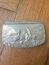 Sheffield Made Pewter Snuff/