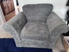 Grey Armchair Good Condition Good Quality Used for Collection Only