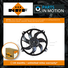 Radiator Fan fits PEUGEOT 406 8B 2.0D 01 to 04 Cooling NRF 1250F8 1253E4 1253E6