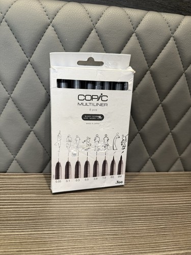 Copic multiliner black set - black,,