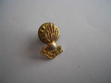 Vintage Royal Engineers,Ubique,military metal pin Badge