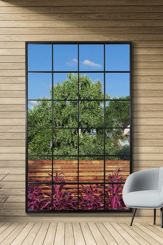 Extra large black - extra, window
