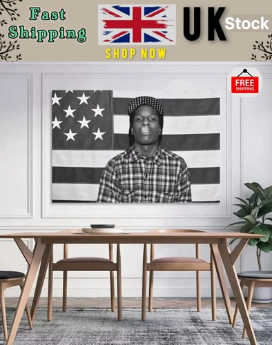 Asap rocky flag poster - rocky, rapper