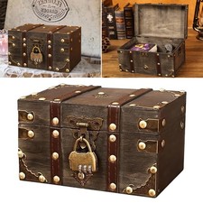 Vintage Wooden Storage Box