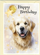 Golden Retriever Dog (4"x 6")