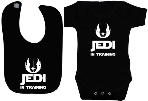 Jedi training babygrow - jedi, in