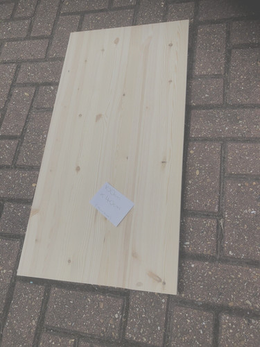 Solid pine board - board, plank