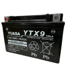 Fits Piaggio-Vespa ET4 150 ALL YEARS  YTX9-BS BATTERY