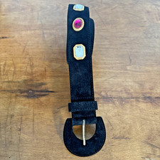 Vintage WINDSMOOR Black Suede