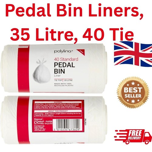 Pedal bin liners litre - 35, 40