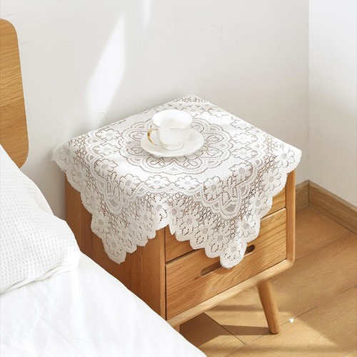 Solid color tablecloth square - color,