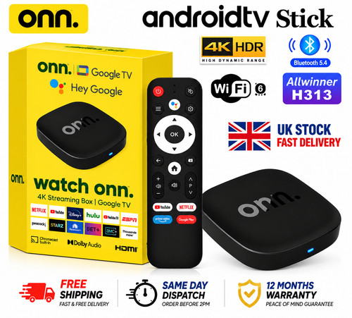 Onn android quad core tv - onn, 13
