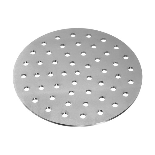 Bottom fire grate round - bottom,