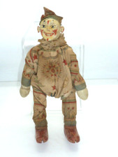 Antique Schoenhut Circus Clown Cracker Jack Humpty Dumpty Circus Wooden Doll