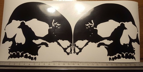 Skulls helmet tank - skulls, stickers