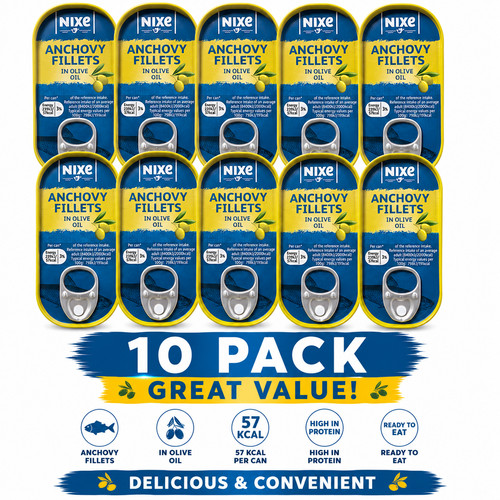 50g anchovies fillets - 50g,
