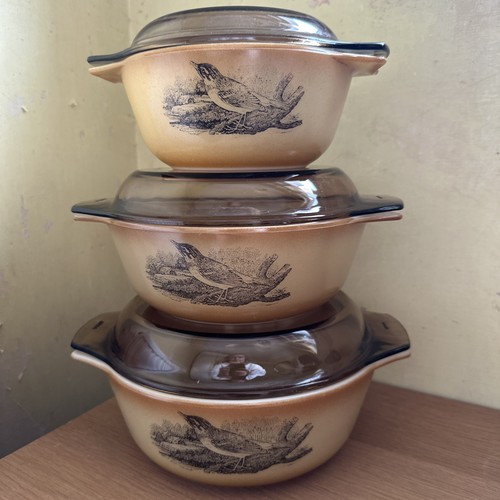 Pyrex songbird vintage - pyrex,