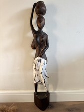 Vintage Hand Carved African