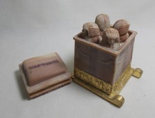 Dolls House ARTISAN EGYPTIAN KING TUTANKHAMUN  CANOPIC CHEST - SEE DESCRIPTION