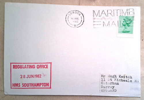 Falkland islands 1982 cover - falkland,