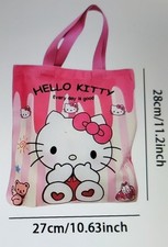 Hello Kitty Canvas Tote Bag