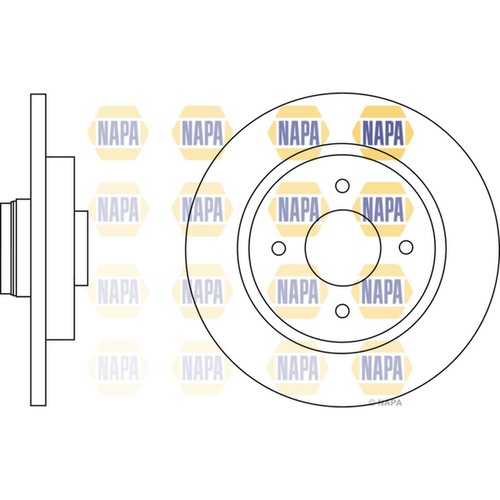 Brake discs solid - 2x,