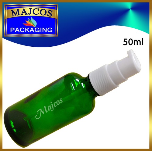 50ml empty green glass - empty,