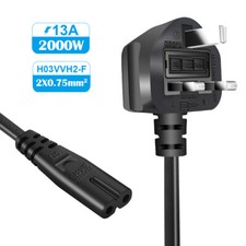 Power Cable Fig 8, C7 Mains